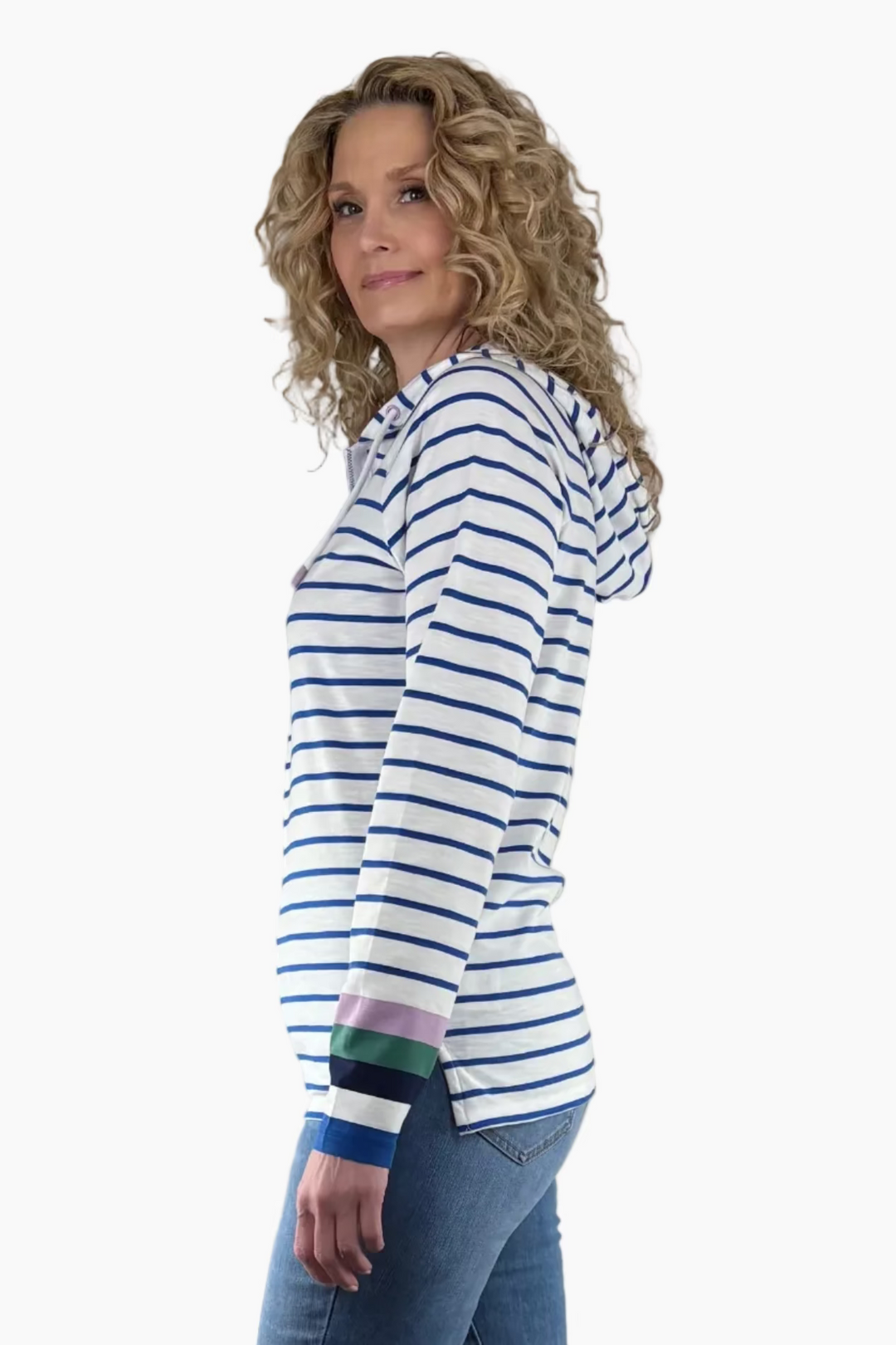 Striped Raglan Tall Hoodie