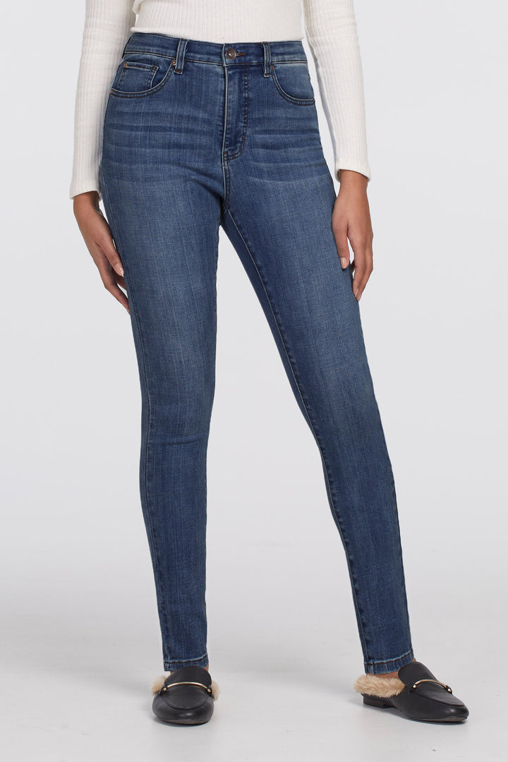 Brooke High Rise Skinny Shaper Jean River Blue  - Final Sale