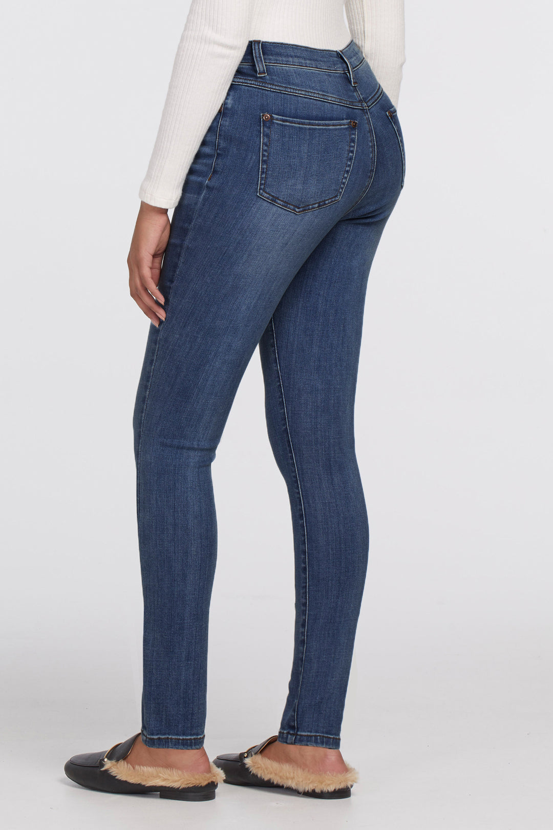 Brooke High Rise Skinny Shaper Jean River Blue  - Final Sale