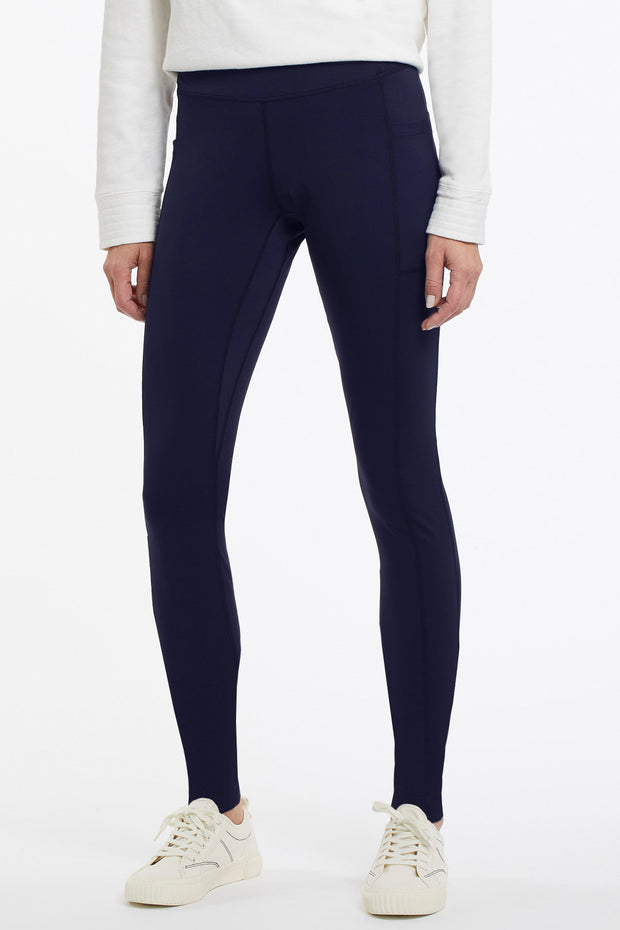 Lucy mid-rise legging - navy / xsmall