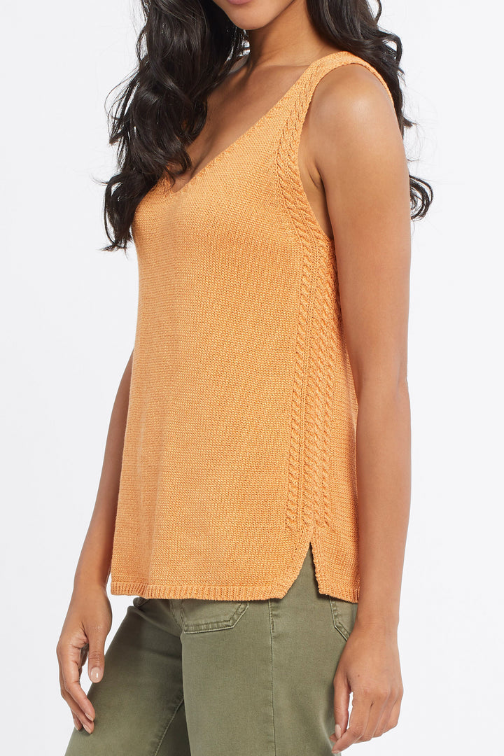 V-Neck Tank Sweater - Final Sale